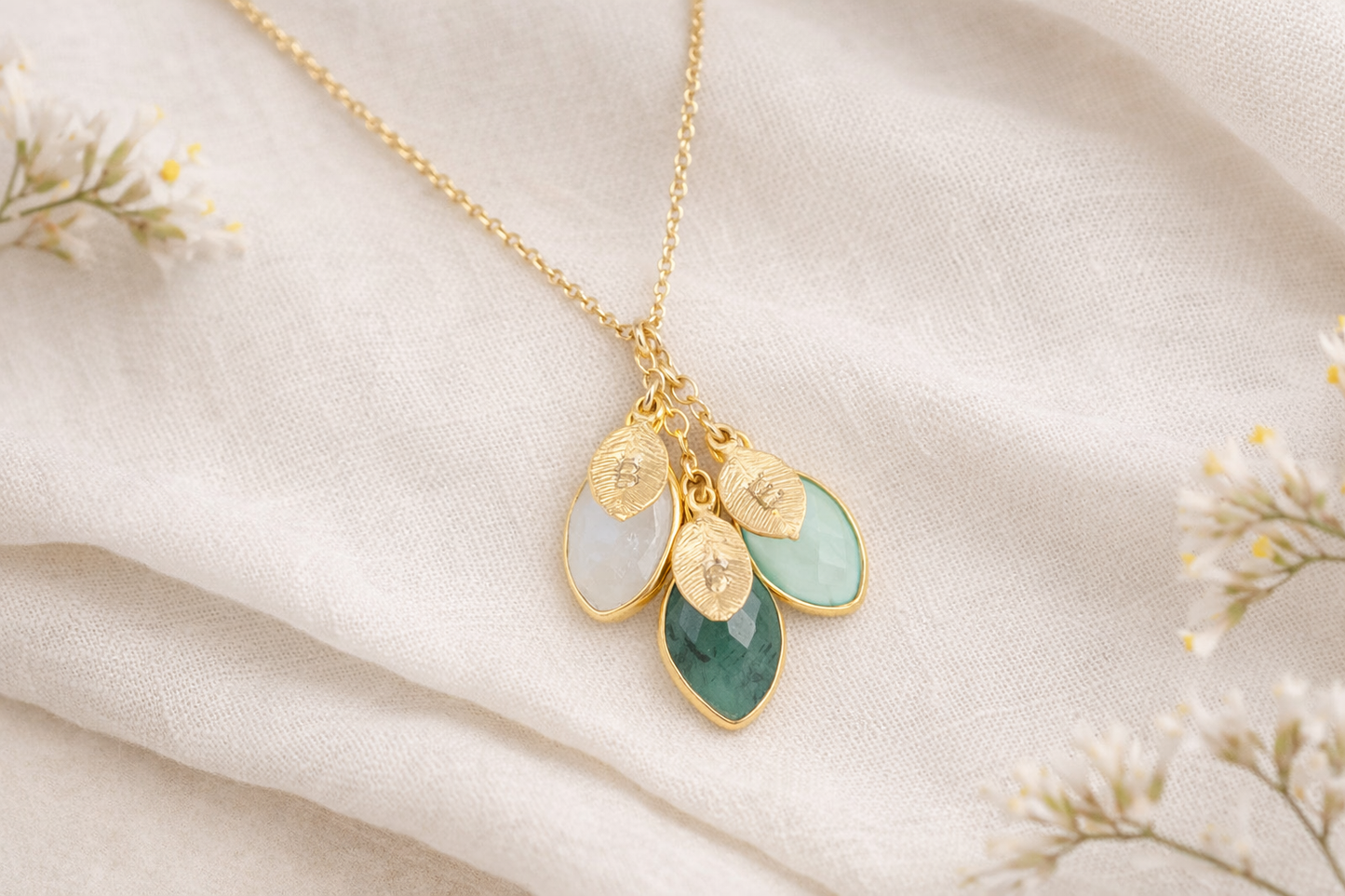 Personalized Birthstone Necklace
