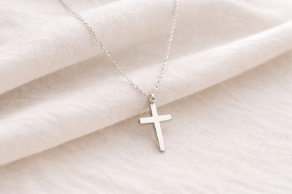 Silver Cross Necklace