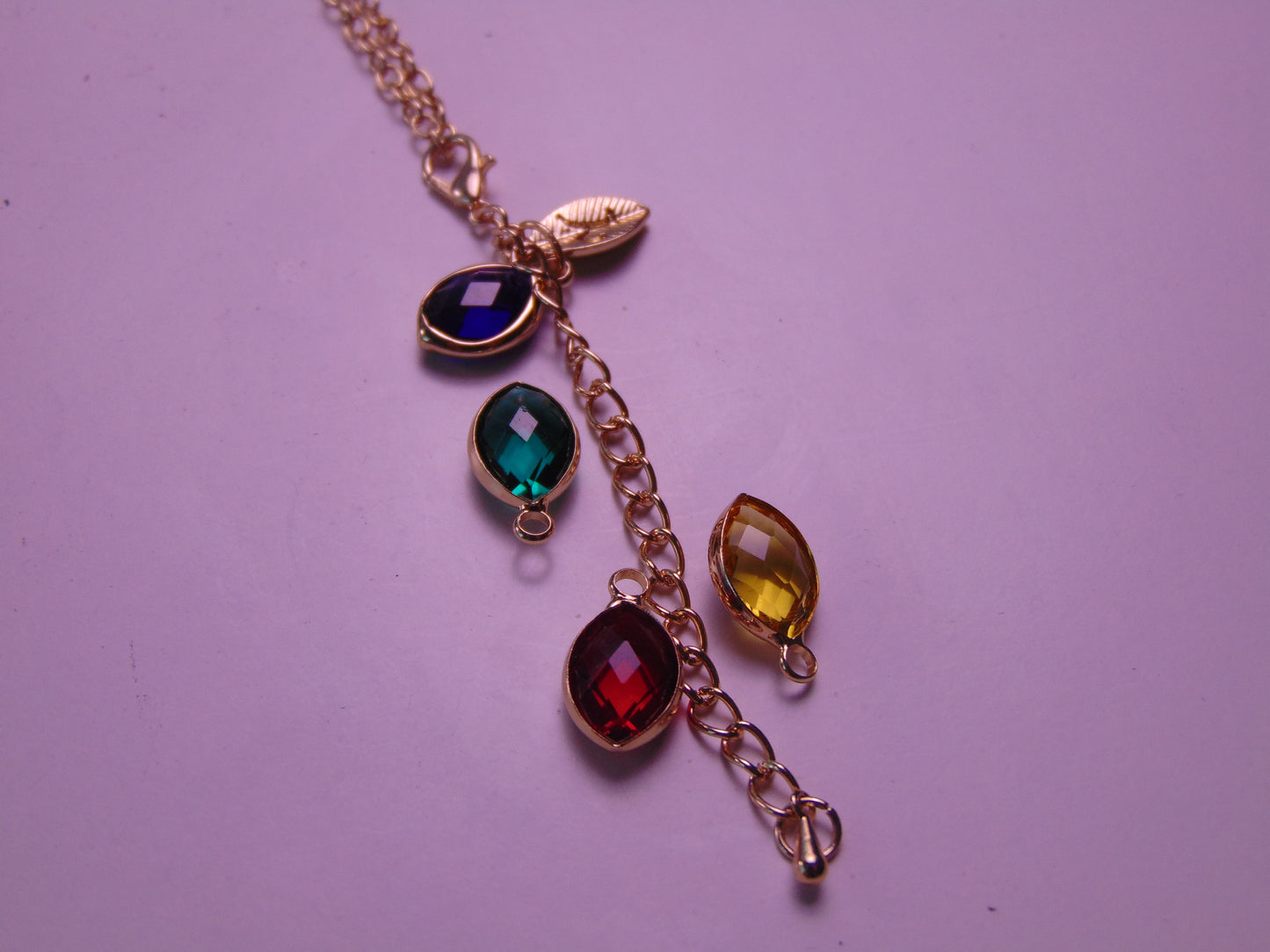 Personalized Birthstone Necklace