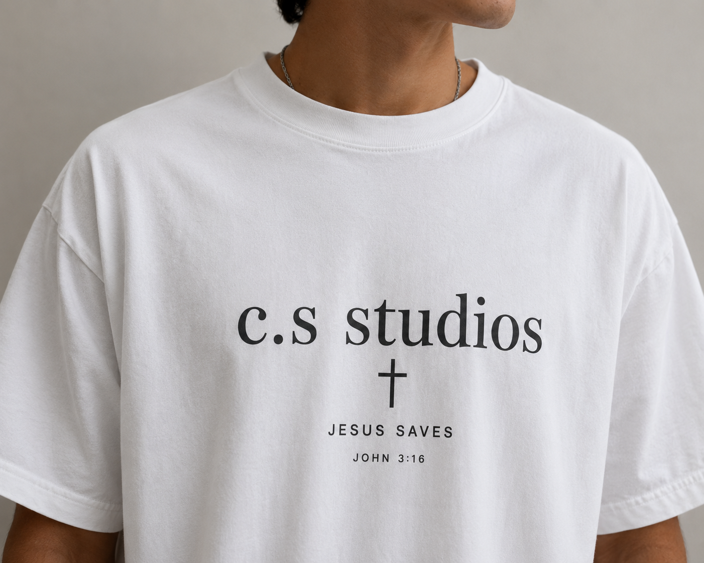 John 3:16 Oversized T-Shirt
