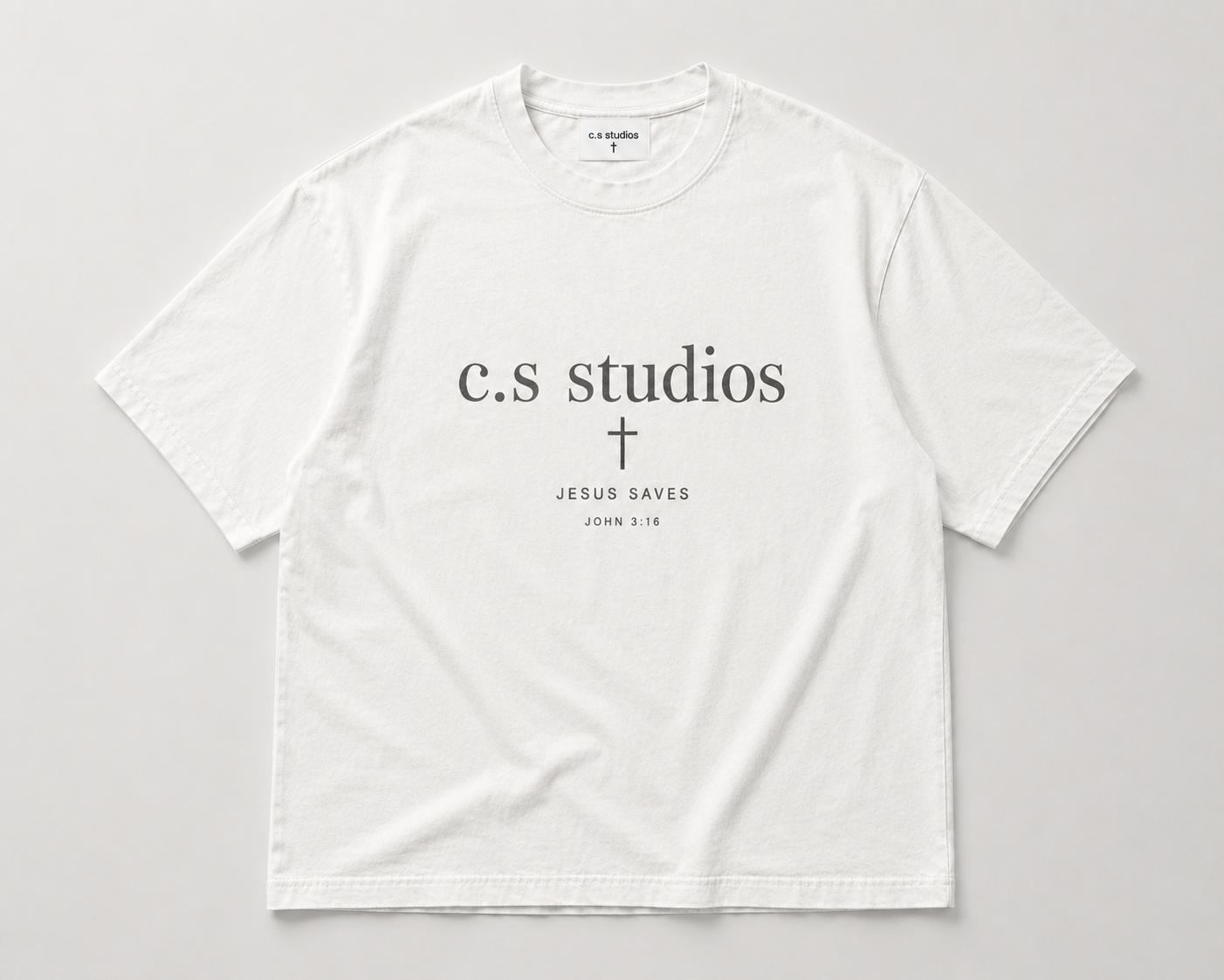 John 3:16 Oversized T-Shirt