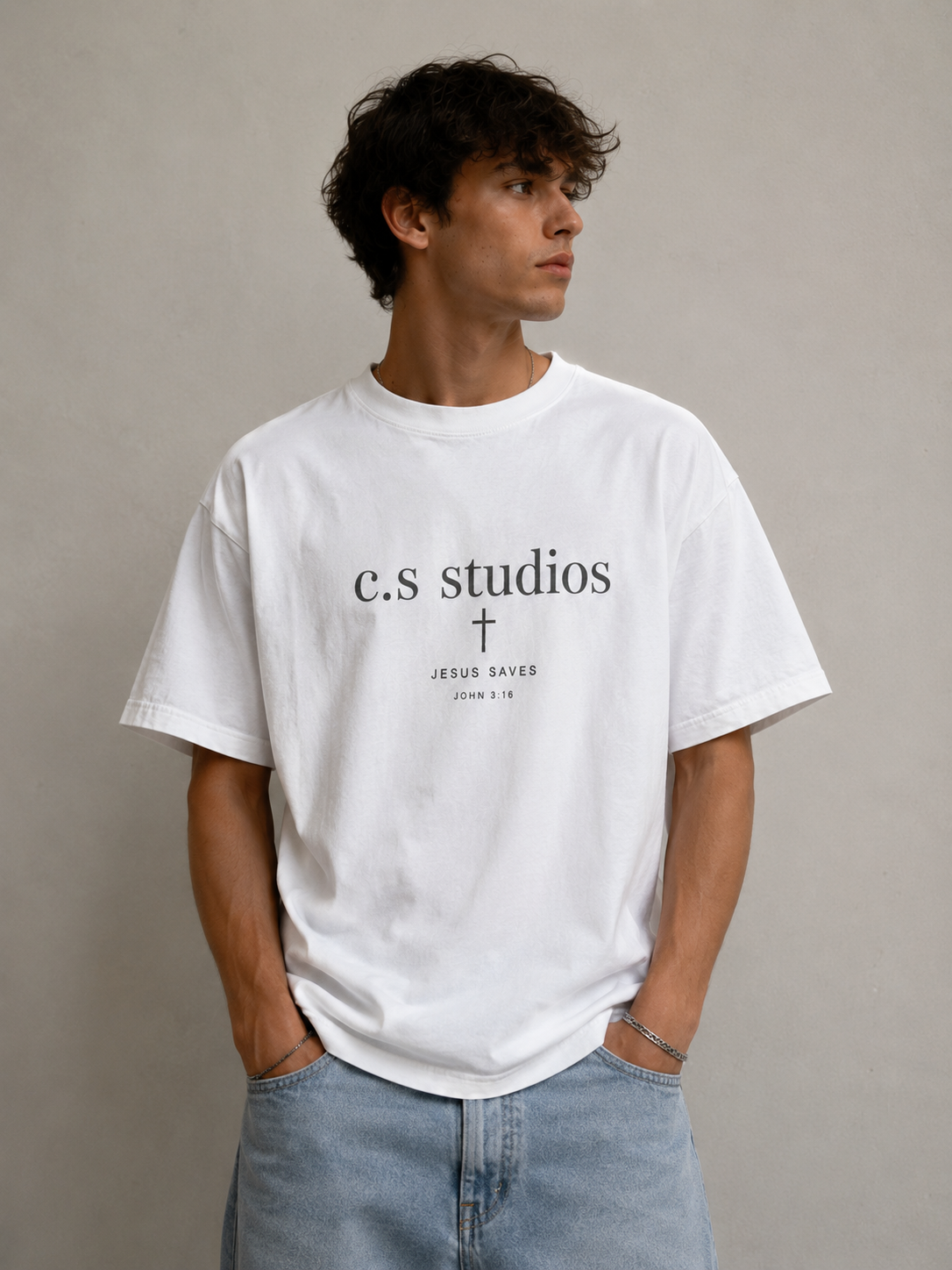 John 3:16 Oversized T-Shirt